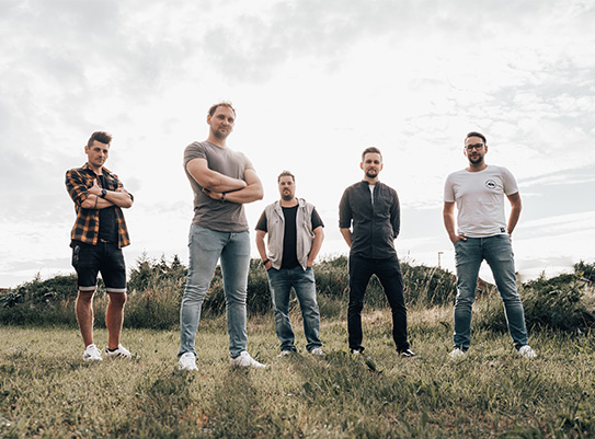 Gruppenfoto der Band dHundskrippln